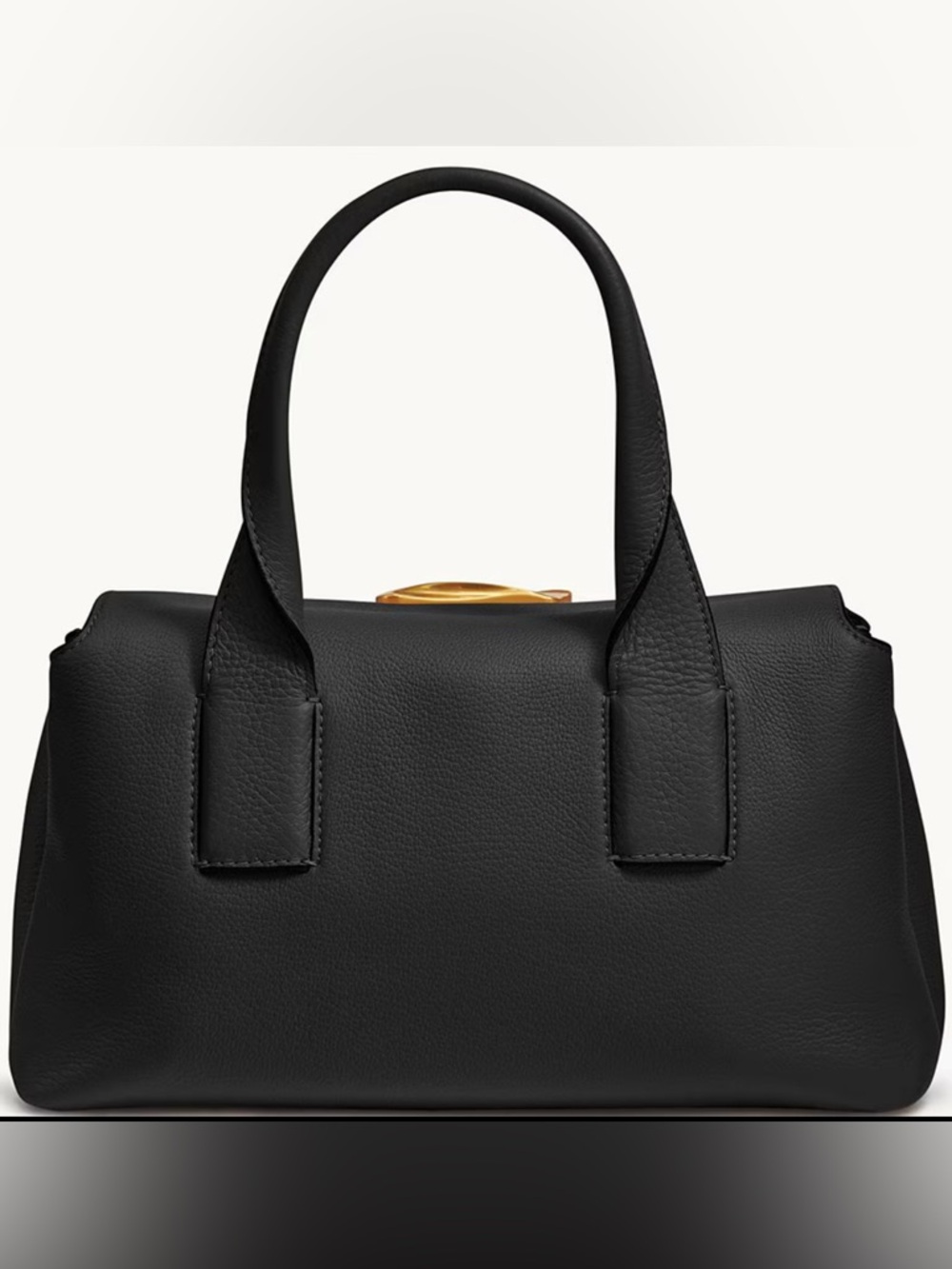 Donna Karen Amagansett Leather Satchel - Picture 2 of 7